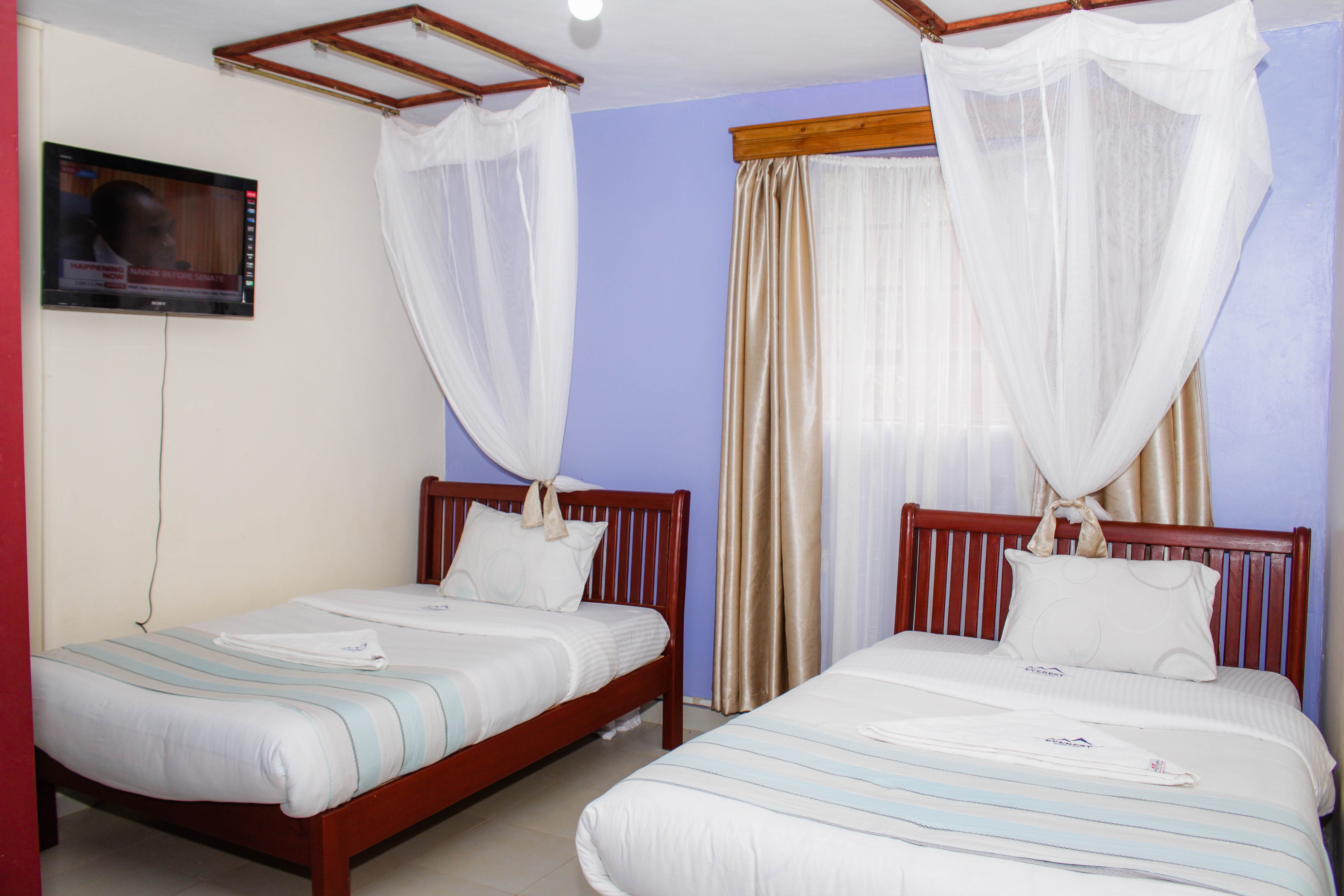 Standard rooms at Everest House Hotel